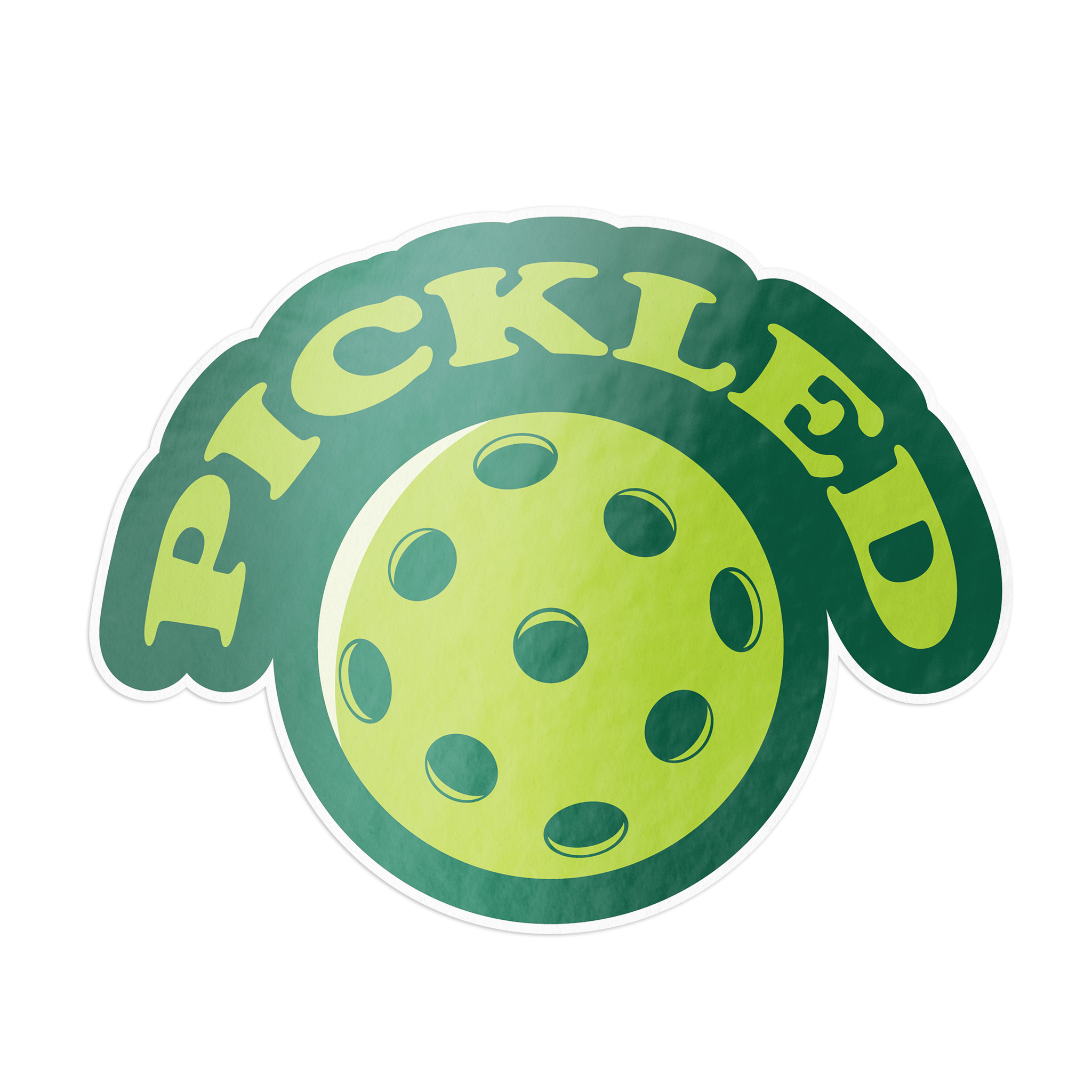 Barrel Down South - Pickled Pickleball Sticker