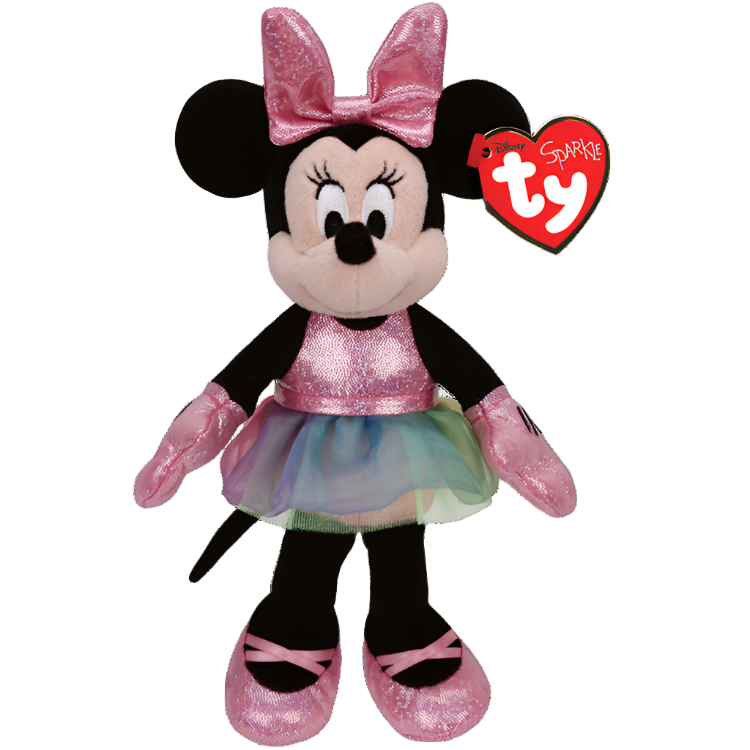 Minnie Mouse Ballerina Sparkle Ty Beanie