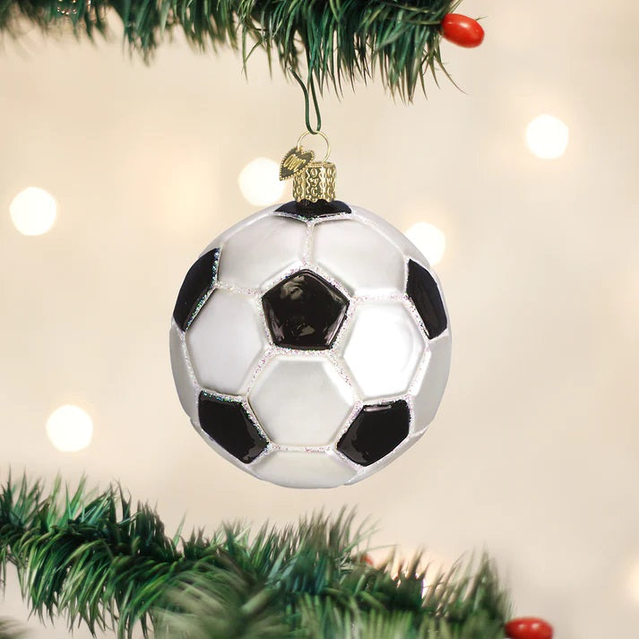 Soccer Ball Holiday Ornament -Clearance