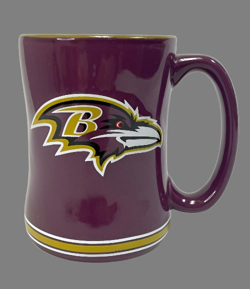 Baltimore Ravens 14oz Relief Mug