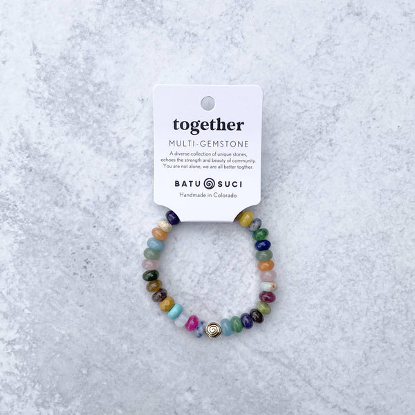 Together Rondelle Bracelet Jenny's Gift Baskets