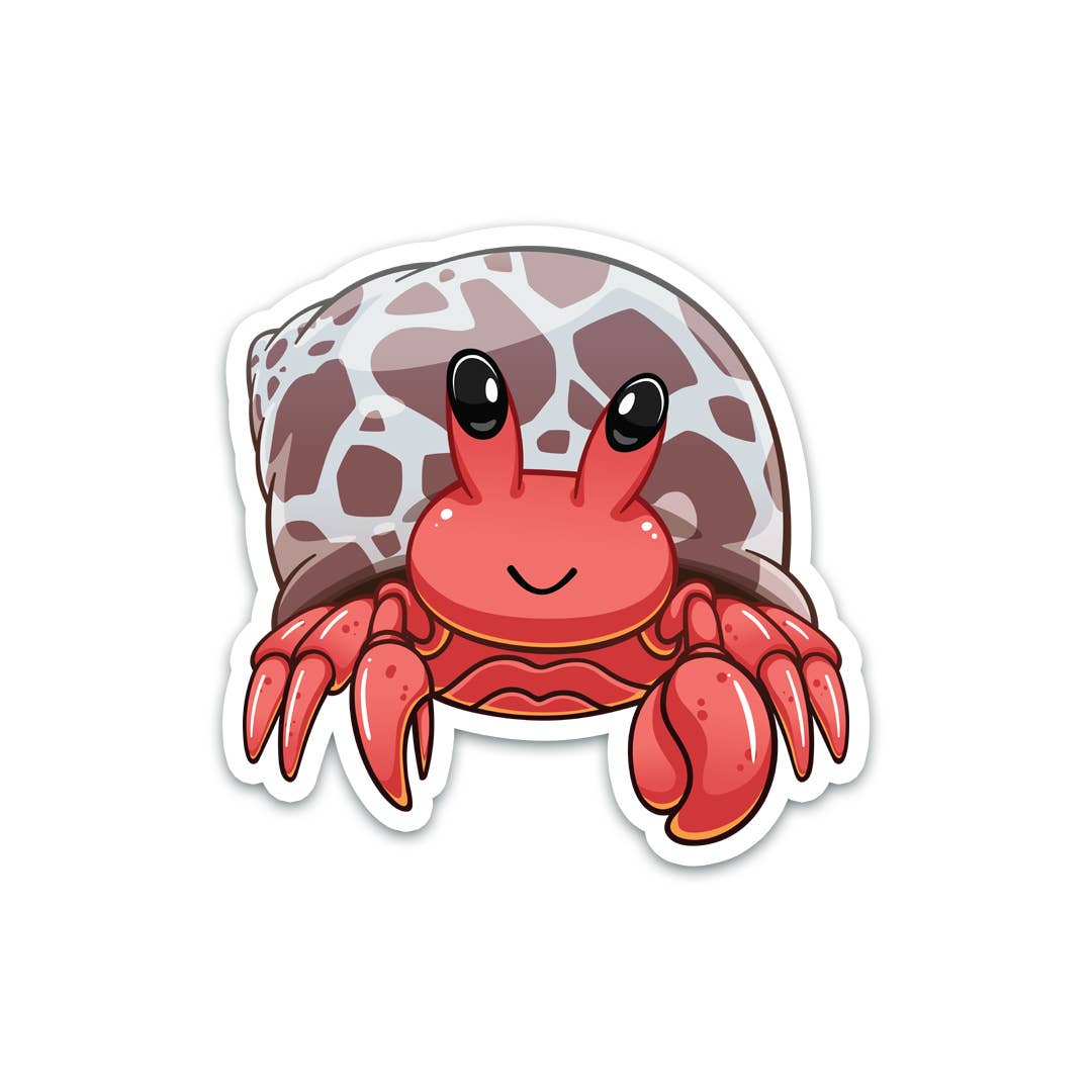 Hermit Crab Sticker | Perfect For Laptops and Water Bottles