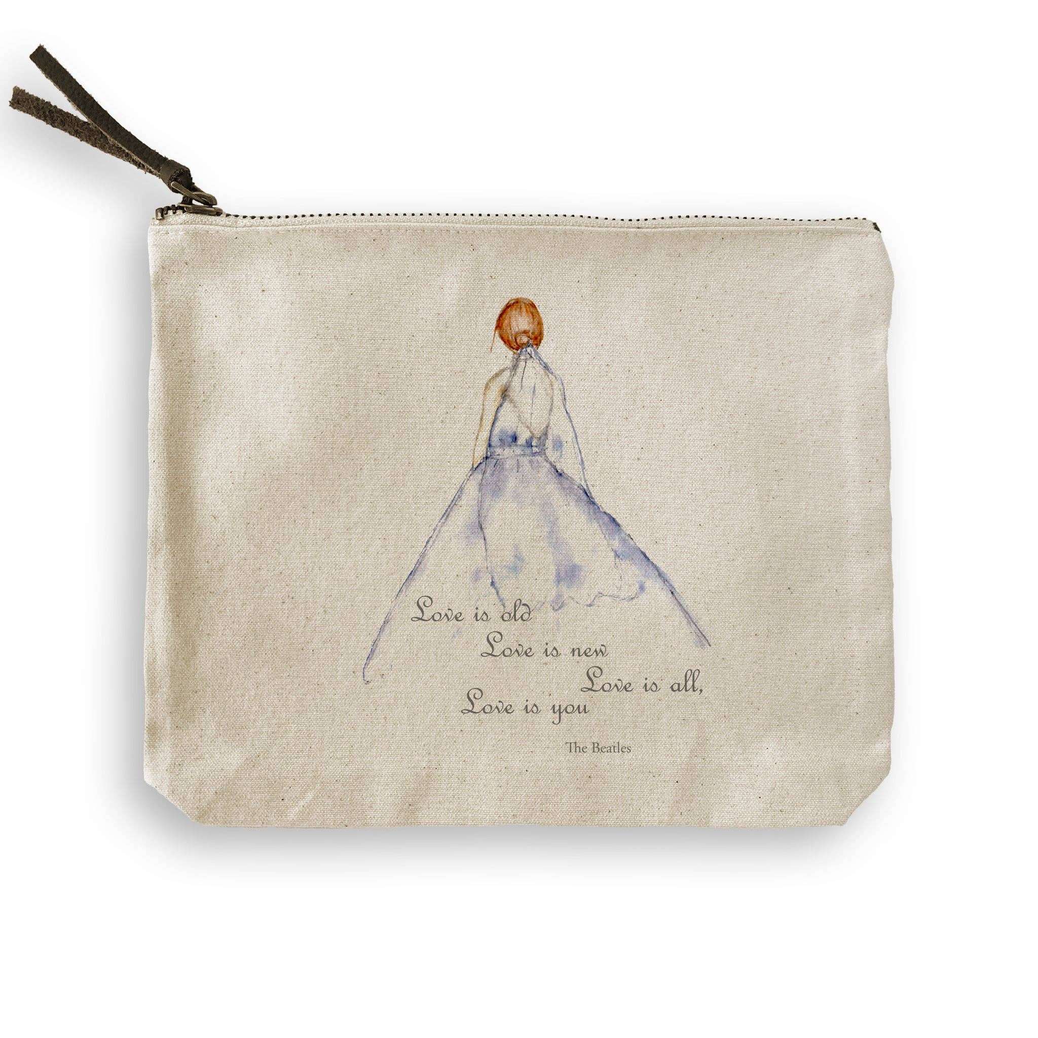 Bride with Beatles Quote: - Cosmetic Bag