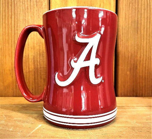 Alabama Crimson Tide Ceramic Coffee Mug with Matching Box 14oz