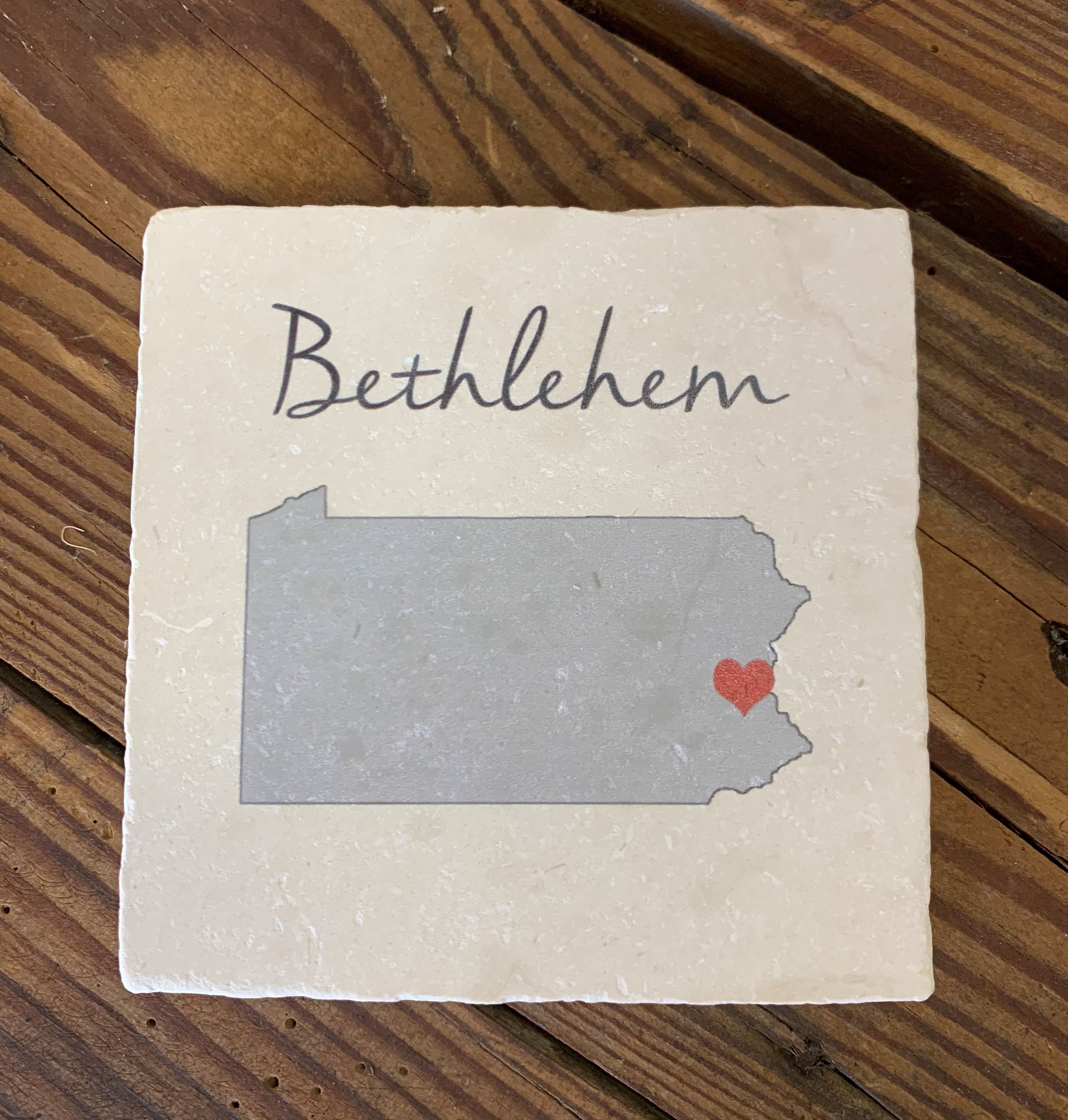 Bethlehem Ceramic Coaster