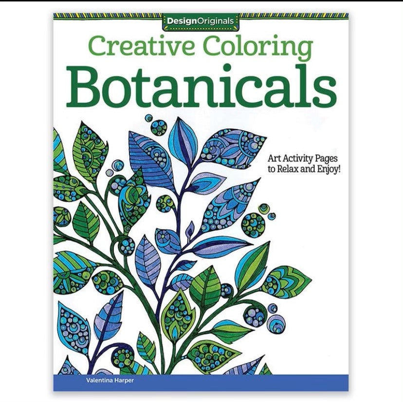 Botanicals Adult Coloring Book