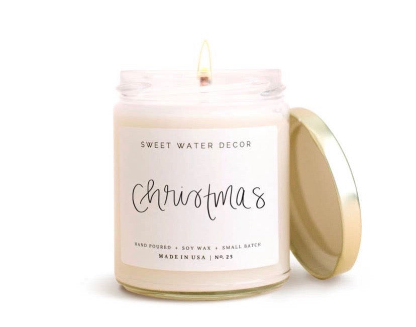 Christmas Candle - Clearance