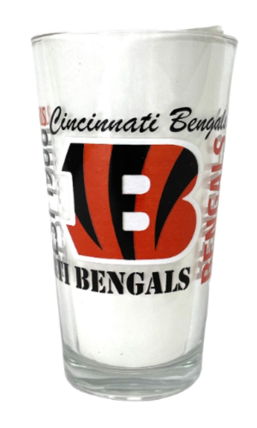 Cincinnati Bengals Pint Glasses