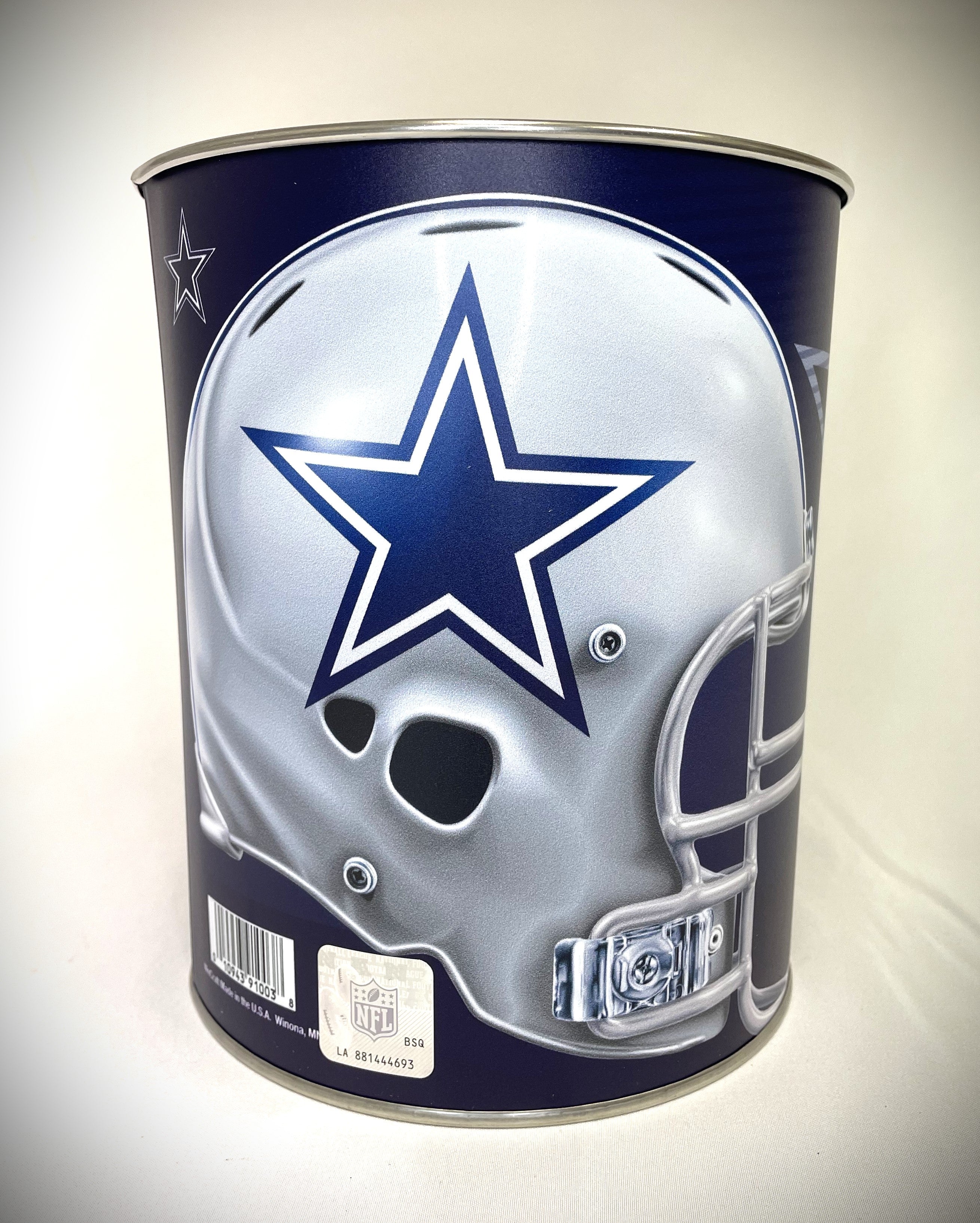 Dallas Cowboys Gift Tin Basket
