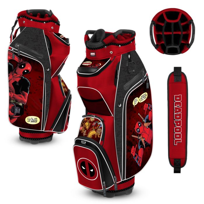 Deadpool Marvel Cooler Golf Bag Bucket