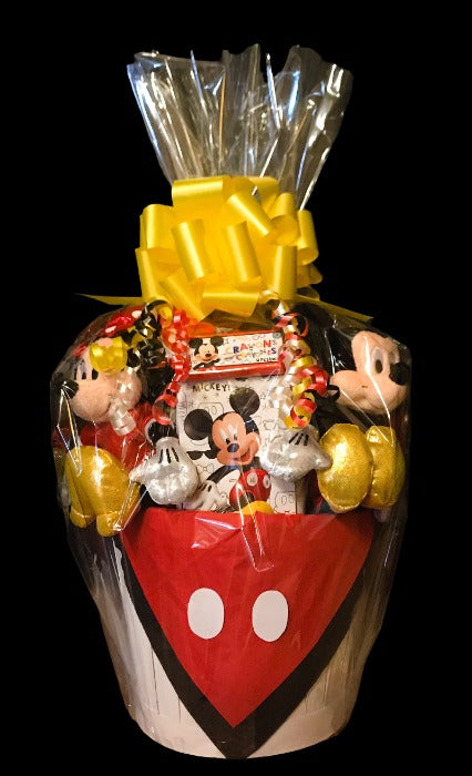 Mickey And Minnie Gift Basket