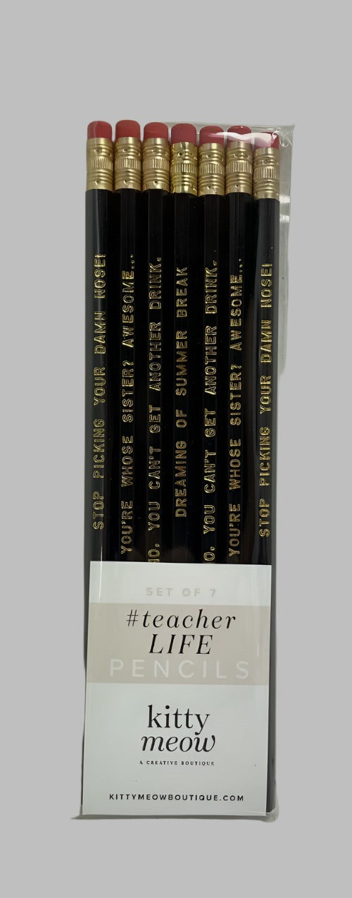 #teacherlife Pencil Pack - Black Friday Closeout
