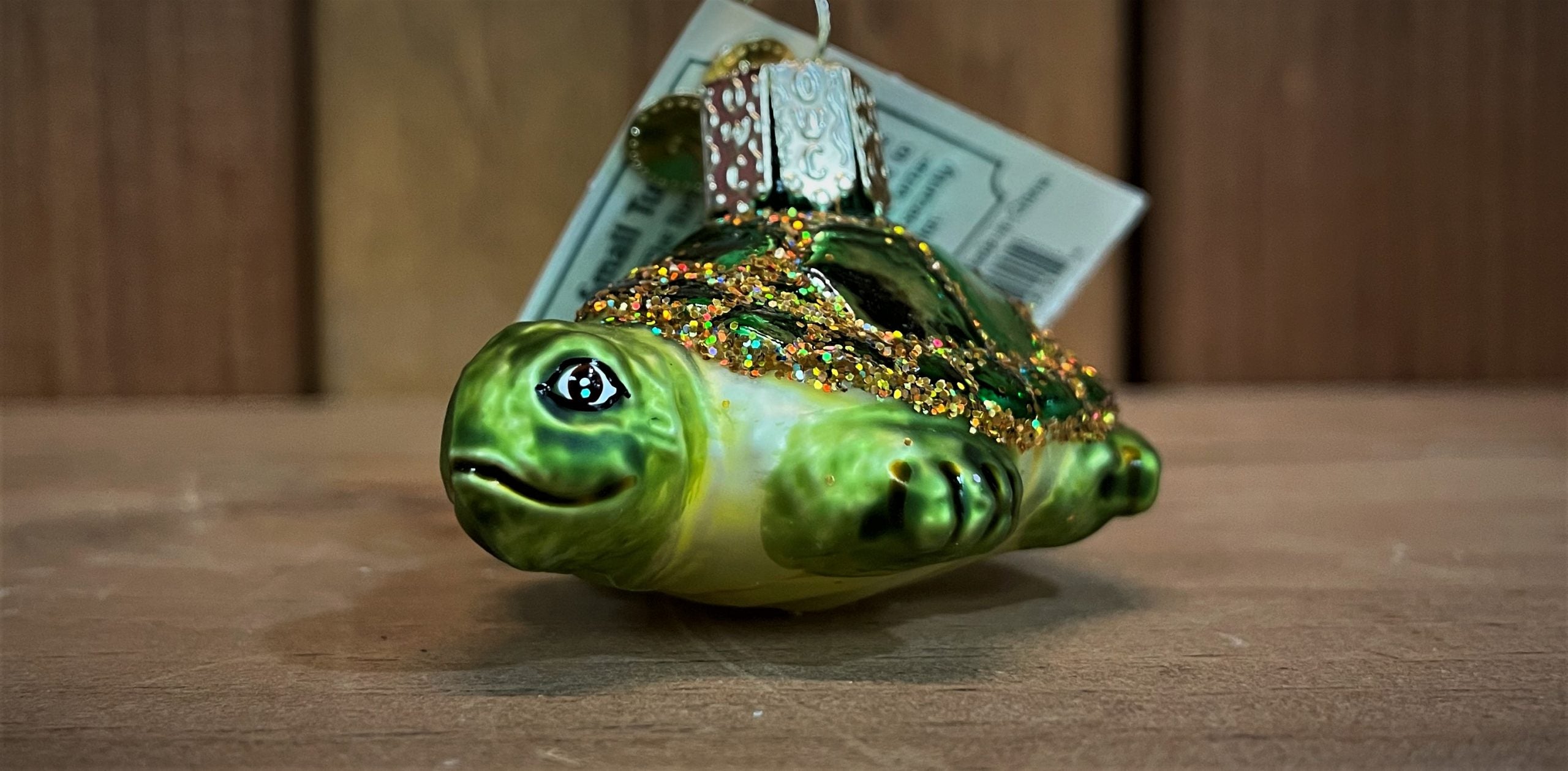 Turtle Old World Christmas Ornament