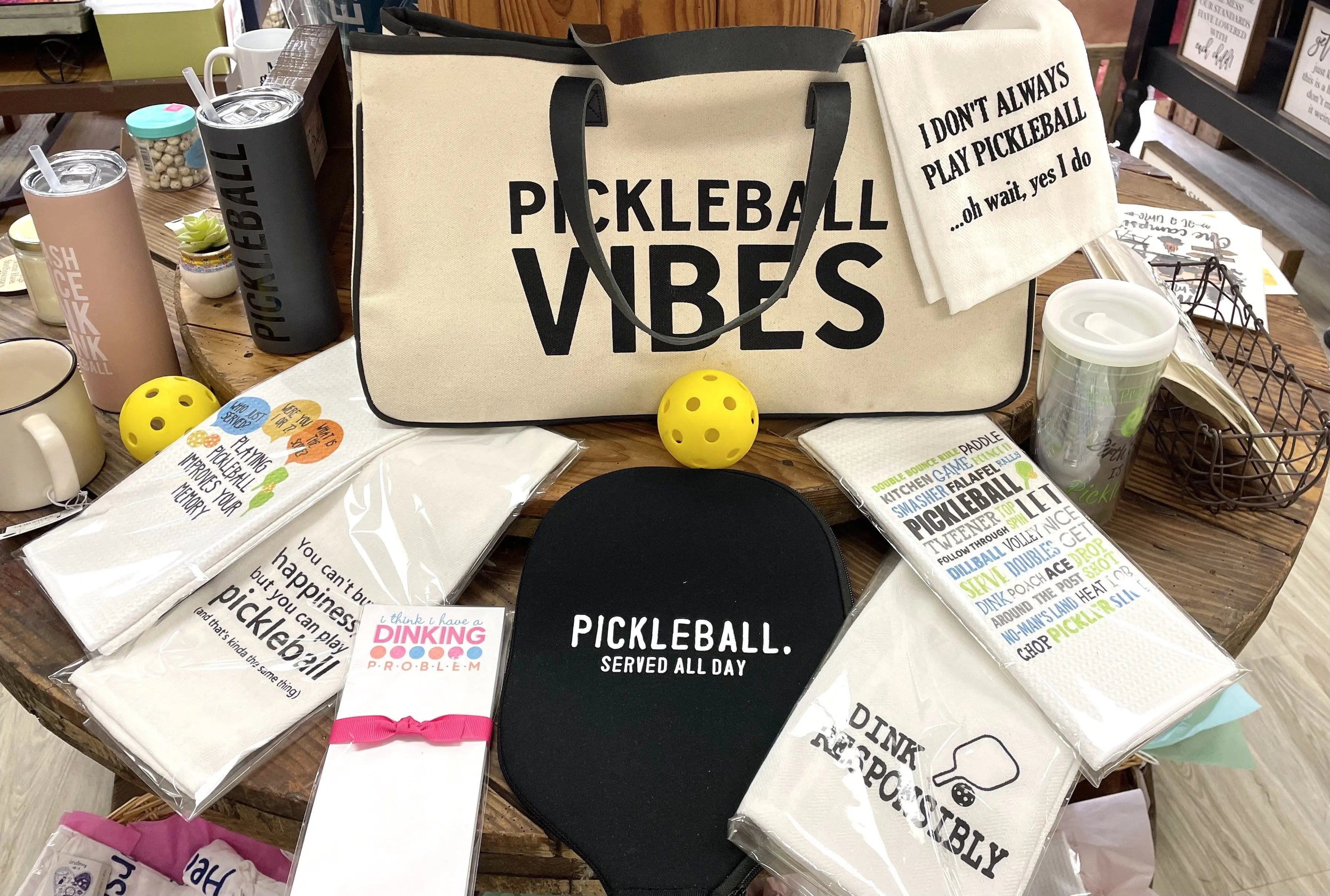 Pickleball Gifts and leftovers