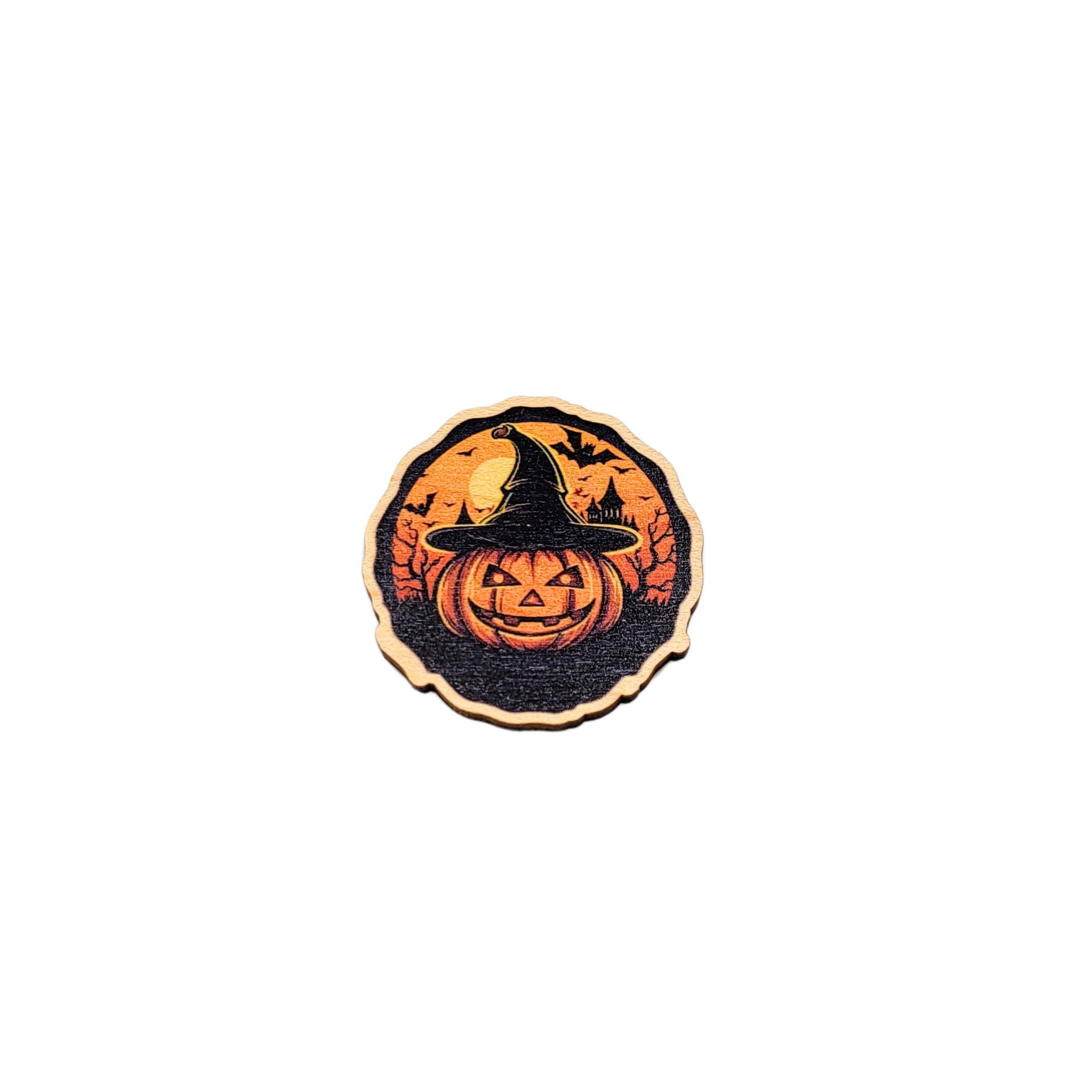 Driftless Studios - Ghost and Pumpkin Magnet Set - Fall Home Decor