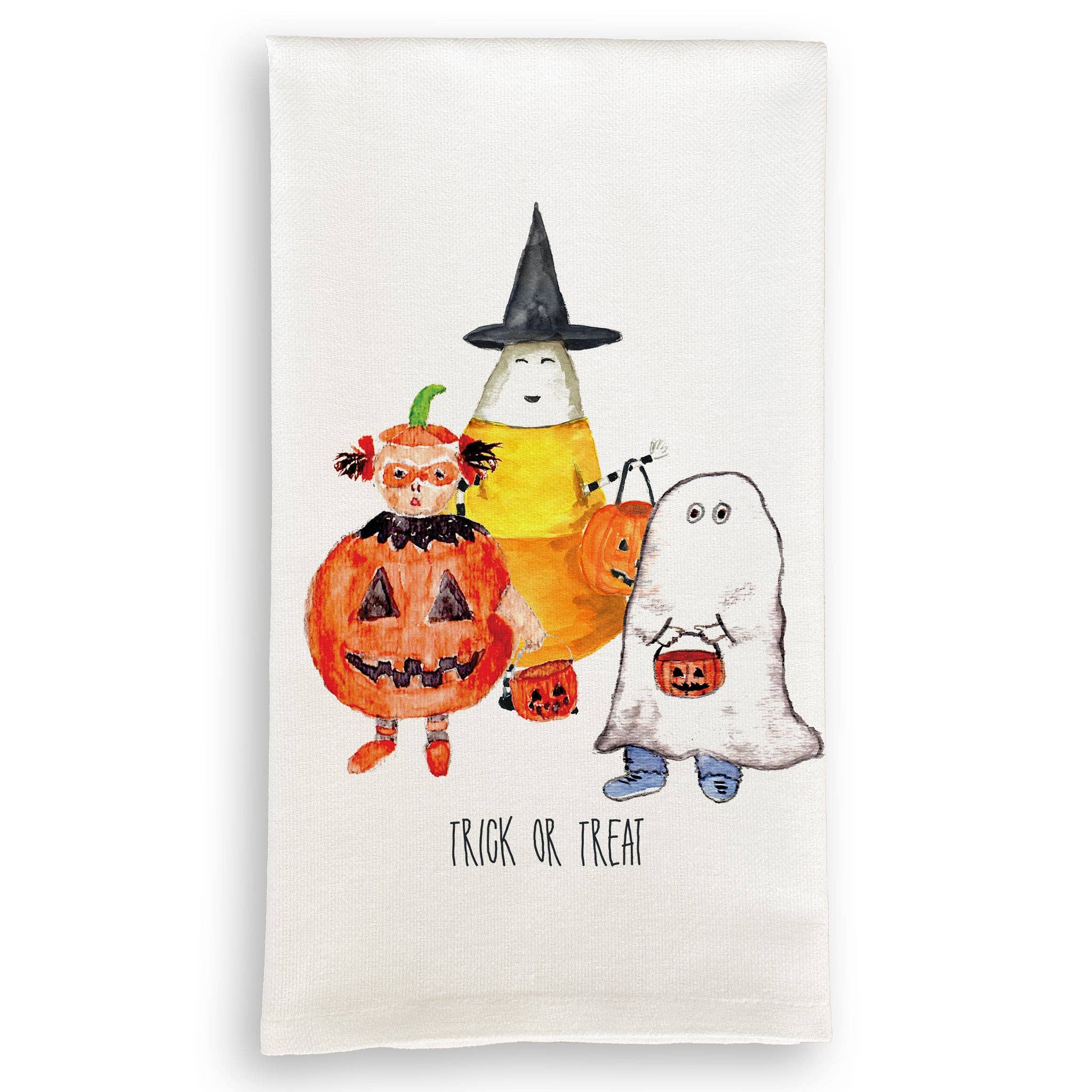 French Graffiti - Halloween Gang: Dishtowel