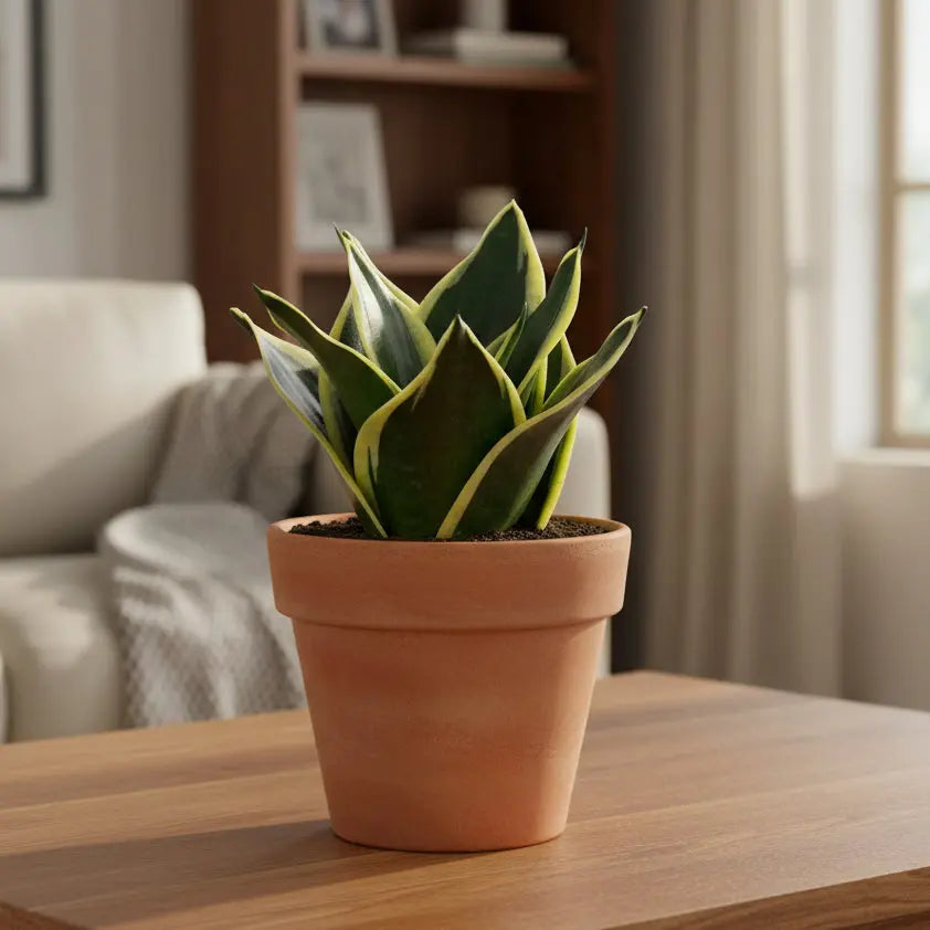 Snake Plant 'Black Gold' – Air Purifying Houseplant