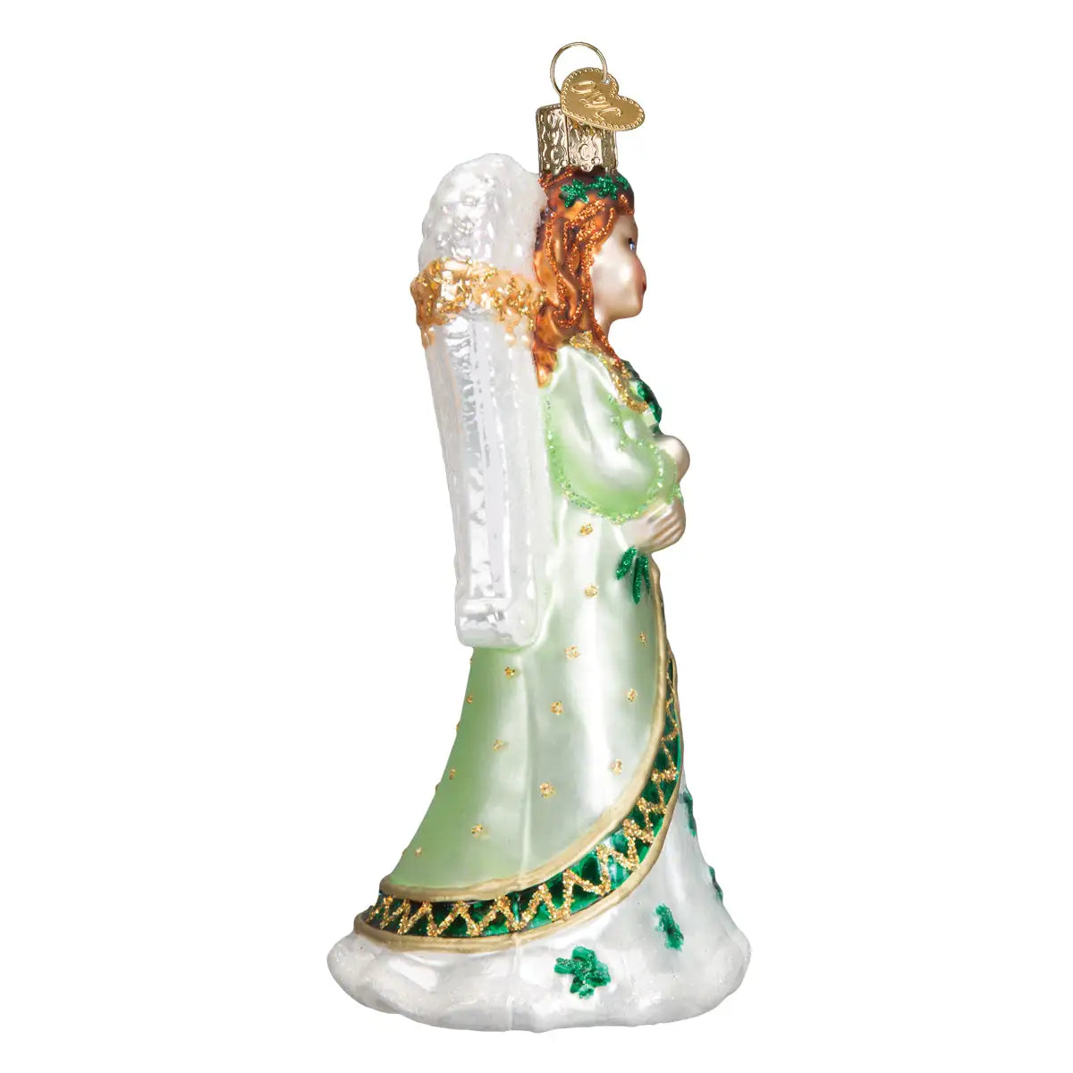 Old World Christmas - Irish Angel Ornament