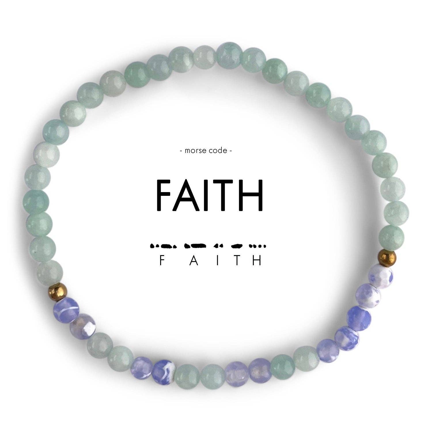 ETHICGOODS - Morse Code Bracelet | FAITH