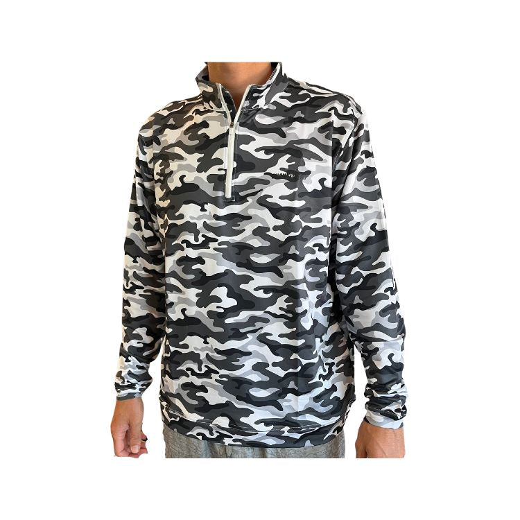 Shank It Golf - Camo Quarter Zip