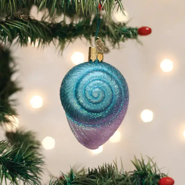 Old World Christmas - Fanciful Spiral Shell Ornament