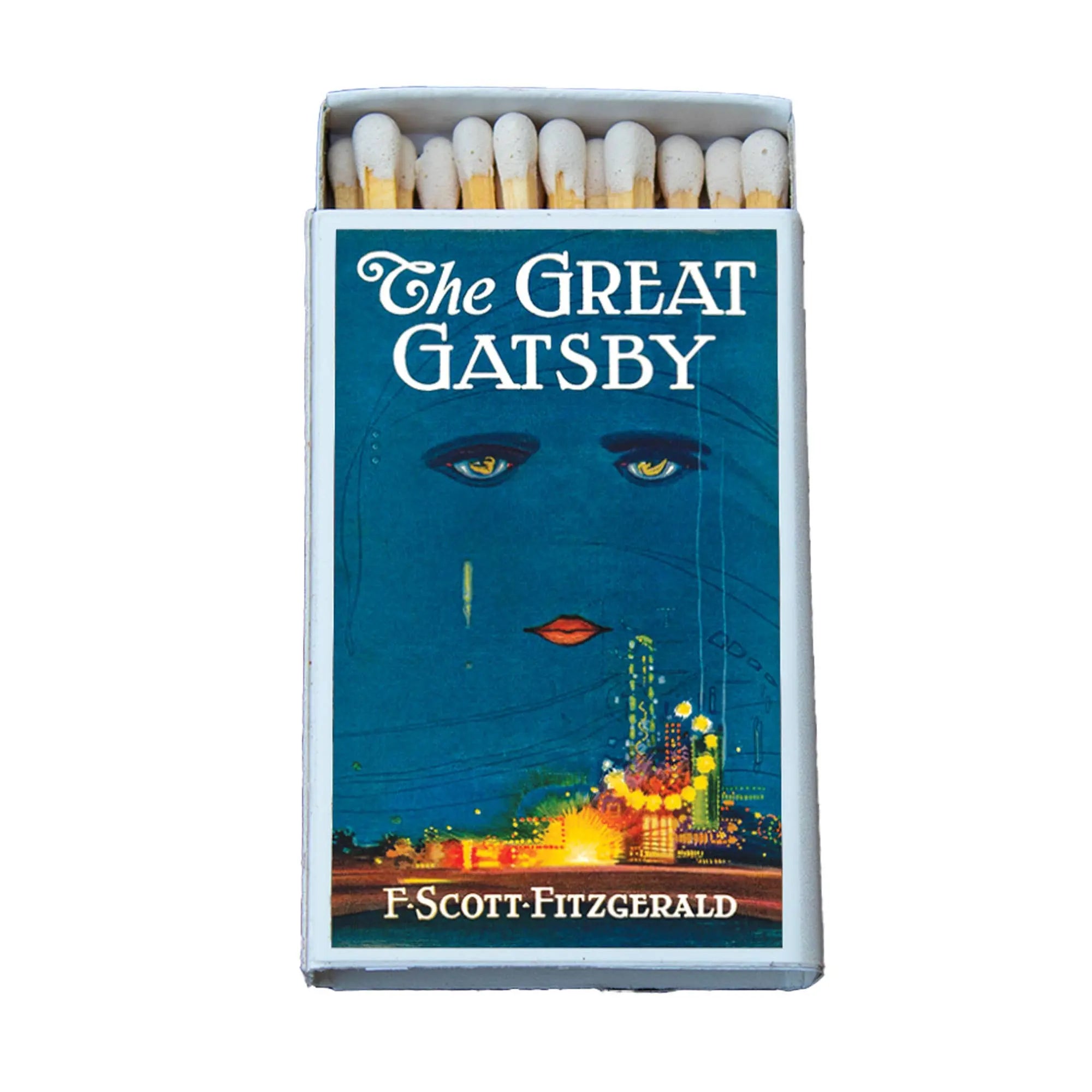 The Great Gatsby Matchbox - Premium Candle & Incense Matches Most Amazing