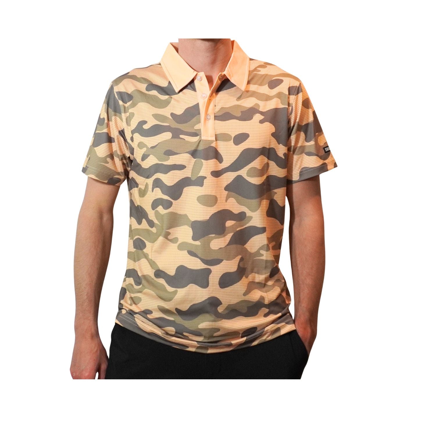 Shank It Golf - Desert Camo Polo