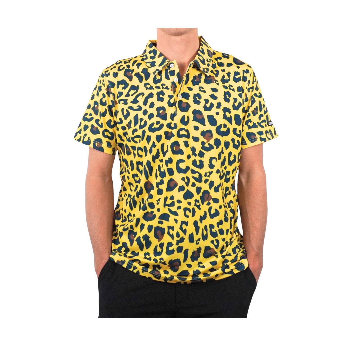 Shank It Golf - Cheetah Leopard Polo