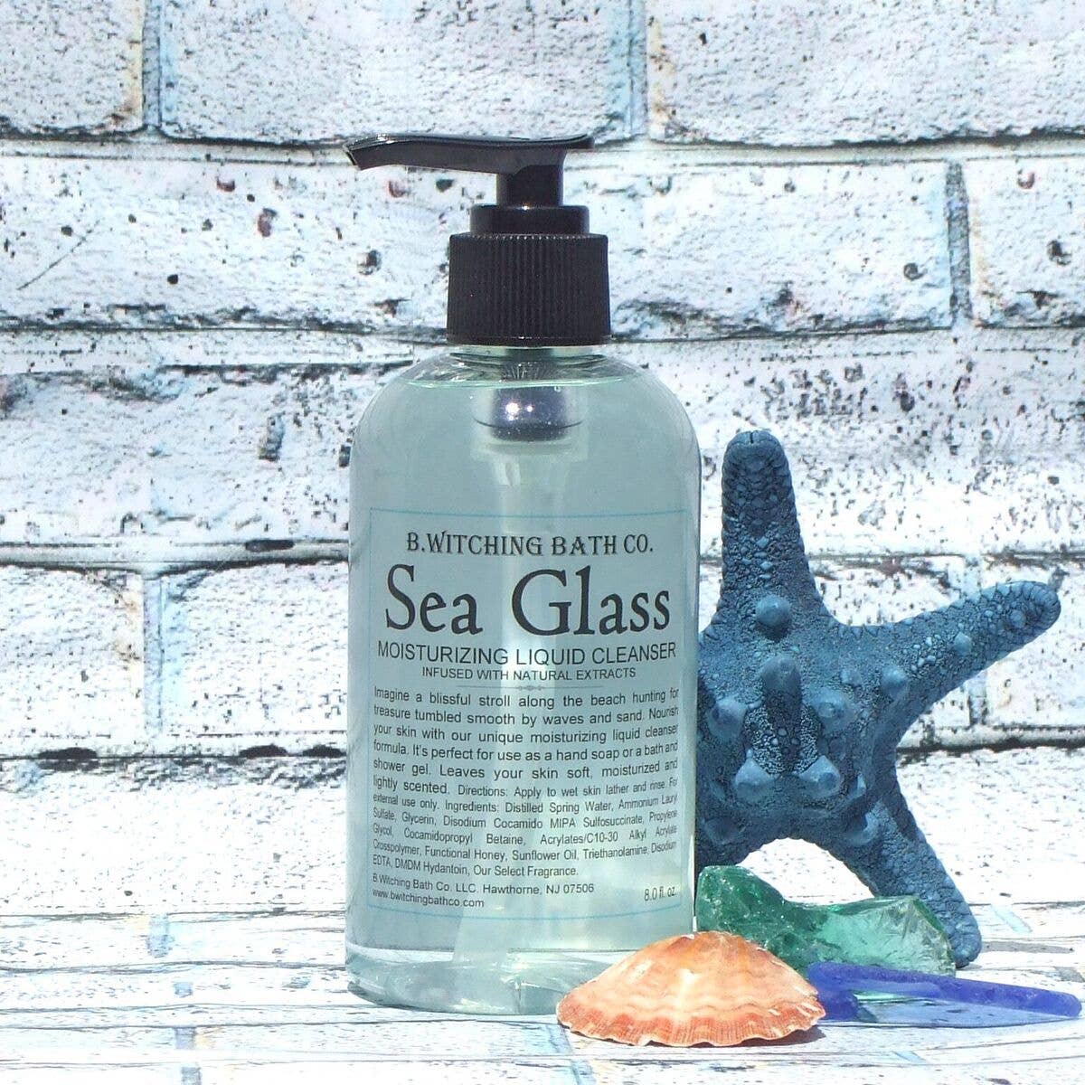 Sea Glass Moisturizing Liquid Cleansers 8oz.