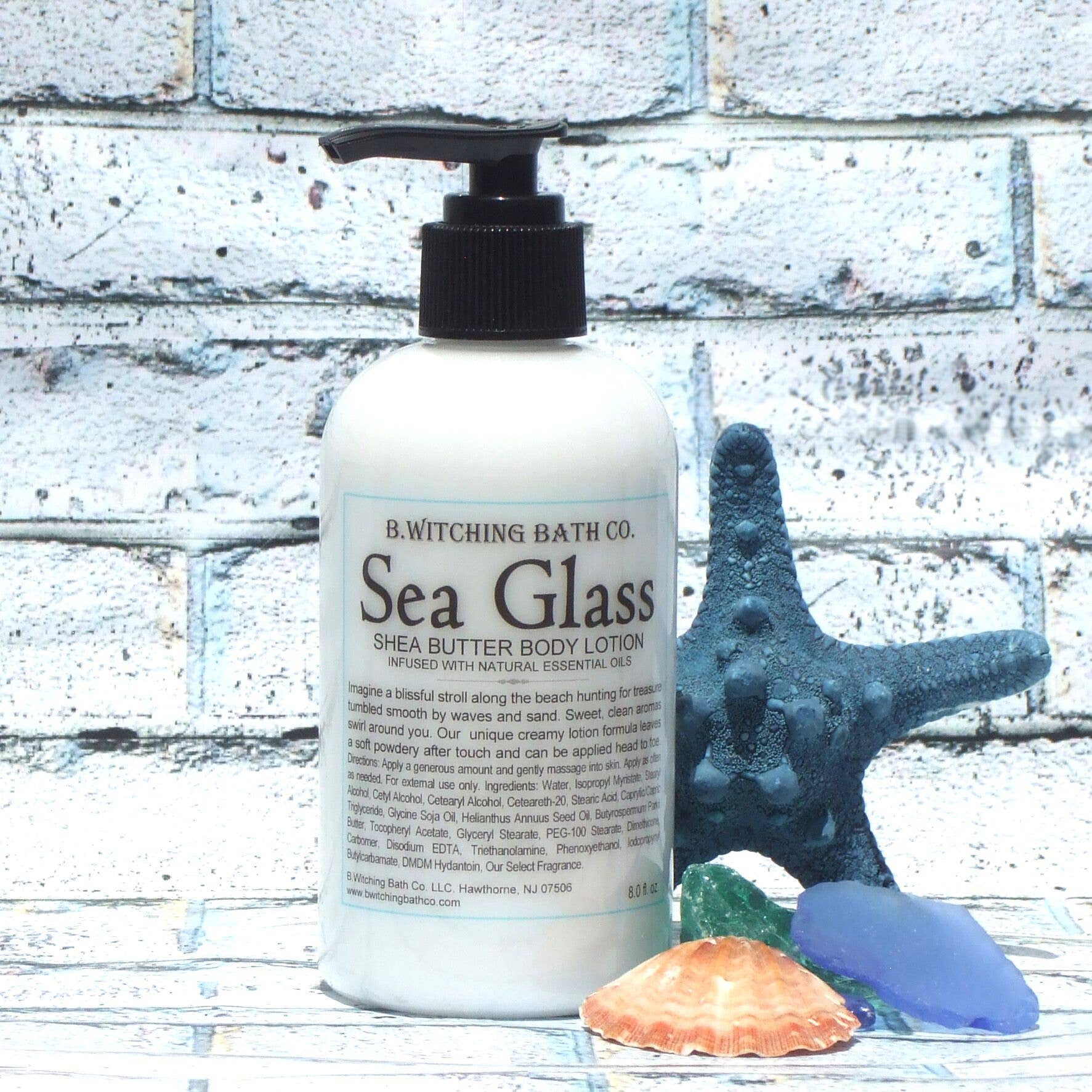 Sea Glass Shea Butter Body Lotion 8oz.