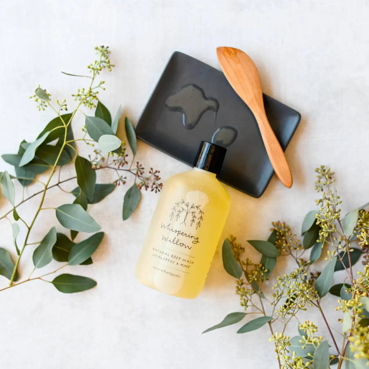 Whispering Willow Eucalyptus & Mint Body Wash - 16 oz