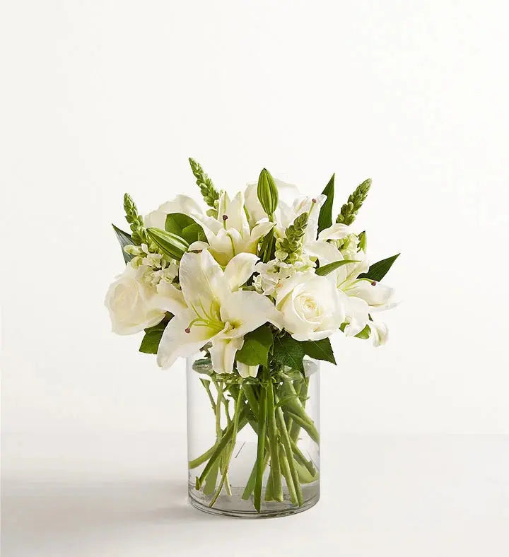 Classic All White Arrangement