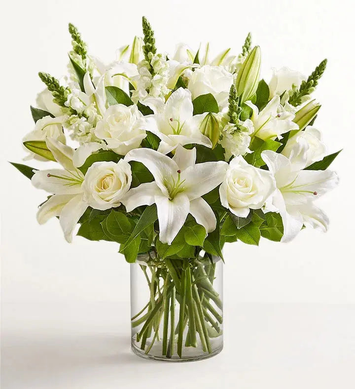Classic All White Arrangement