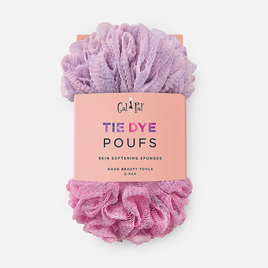 Bath Accessories Company - Gal Pal Tie Dye Lush Poufs