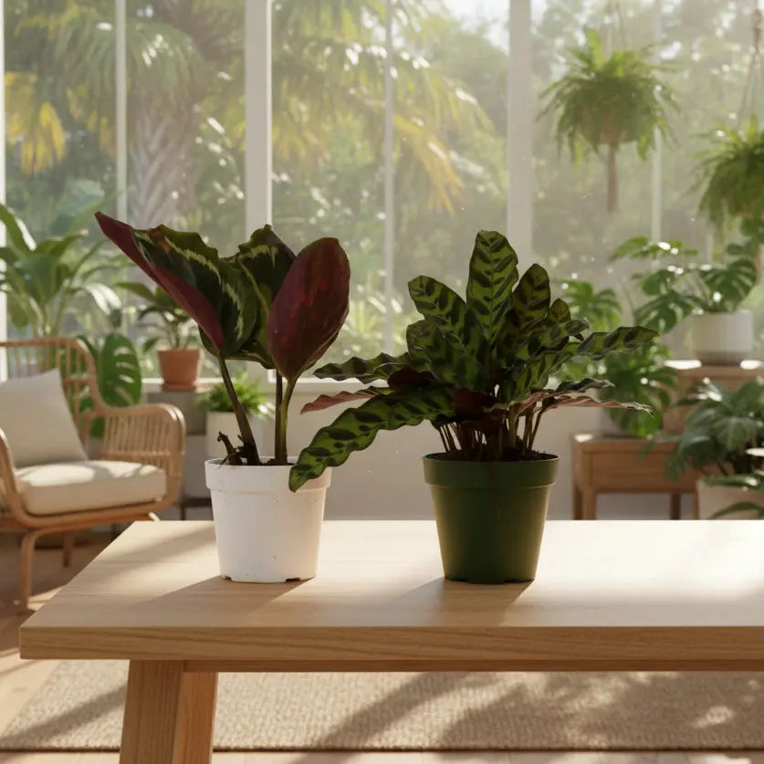 Calathea Variety Pack – 2 Live Plants in 4
