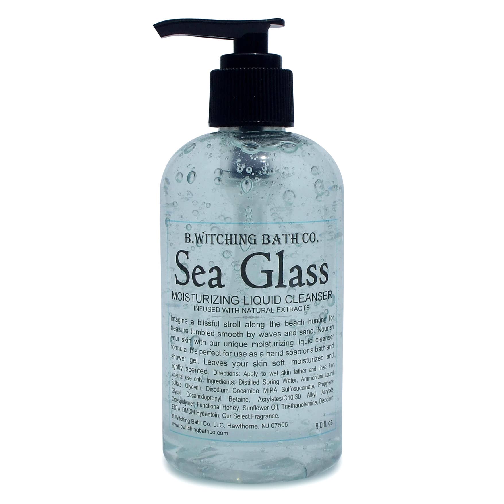 Sea Glass Moisturizing Liquid Cleansers 8oz.