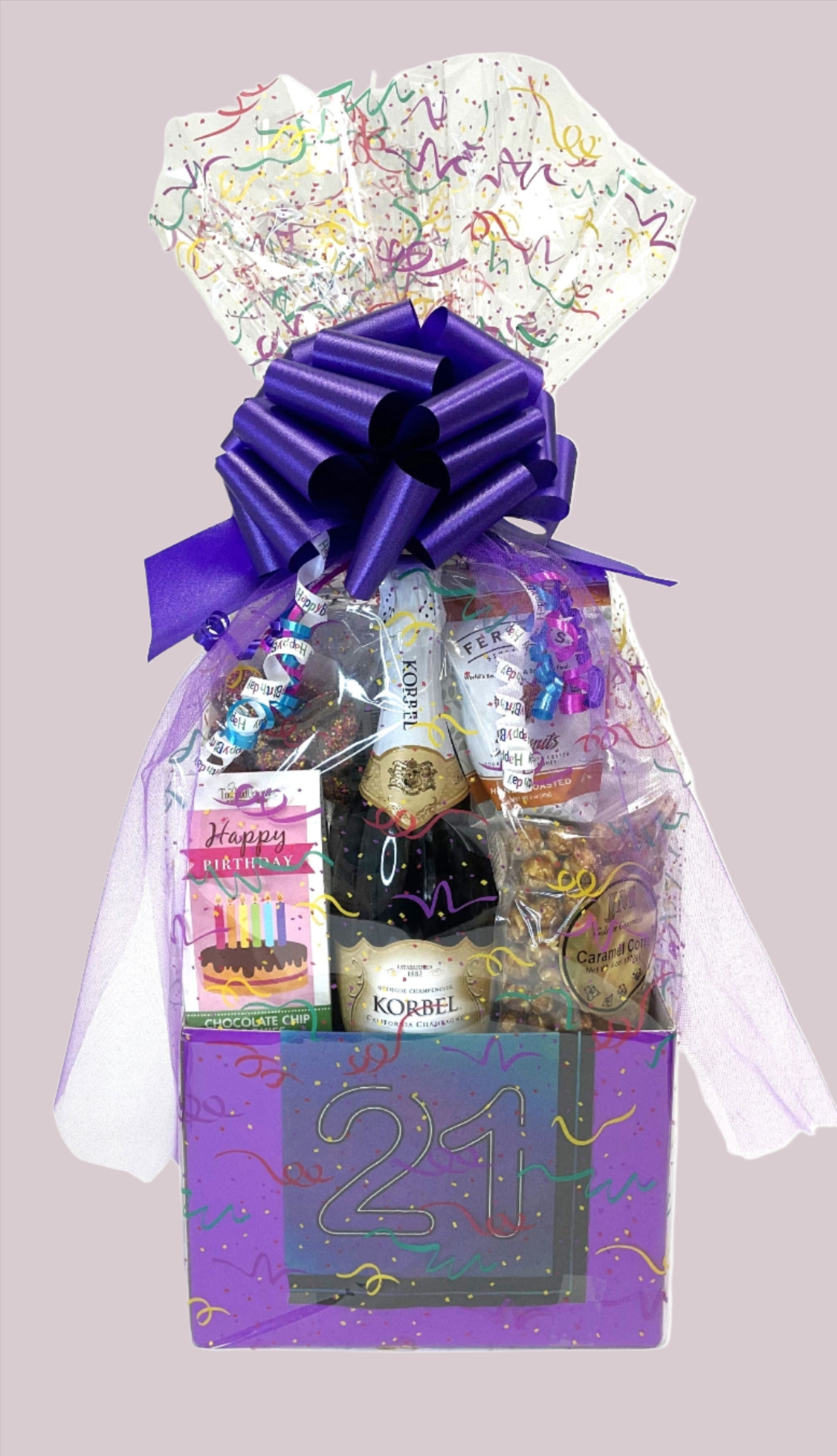 21st Birthday Gift Box – Jenny's Gift Baskets