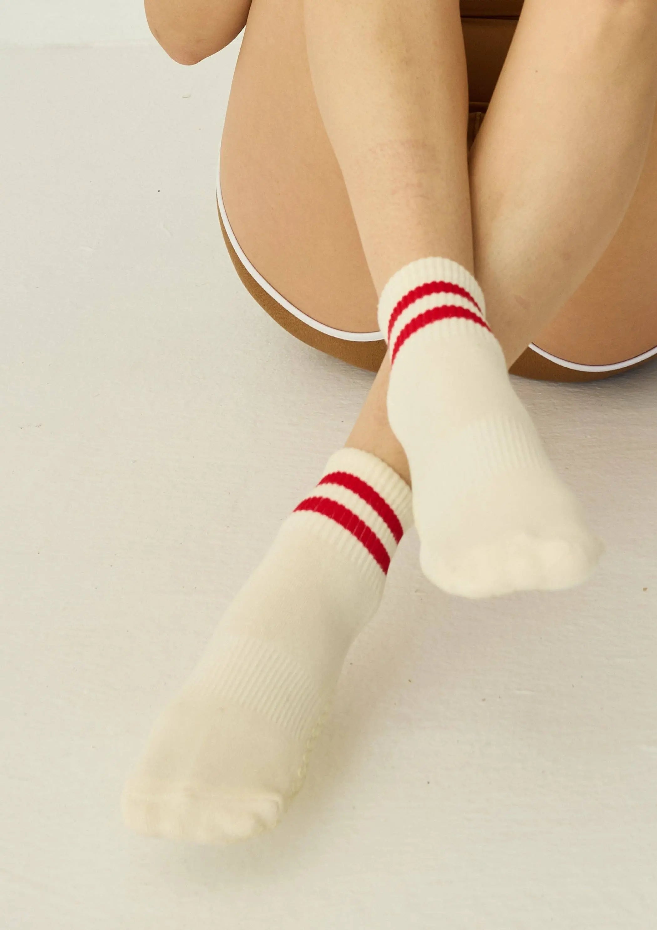 The Boyfriend Grip Sock - Retro Tube Style Non-Slip Socks