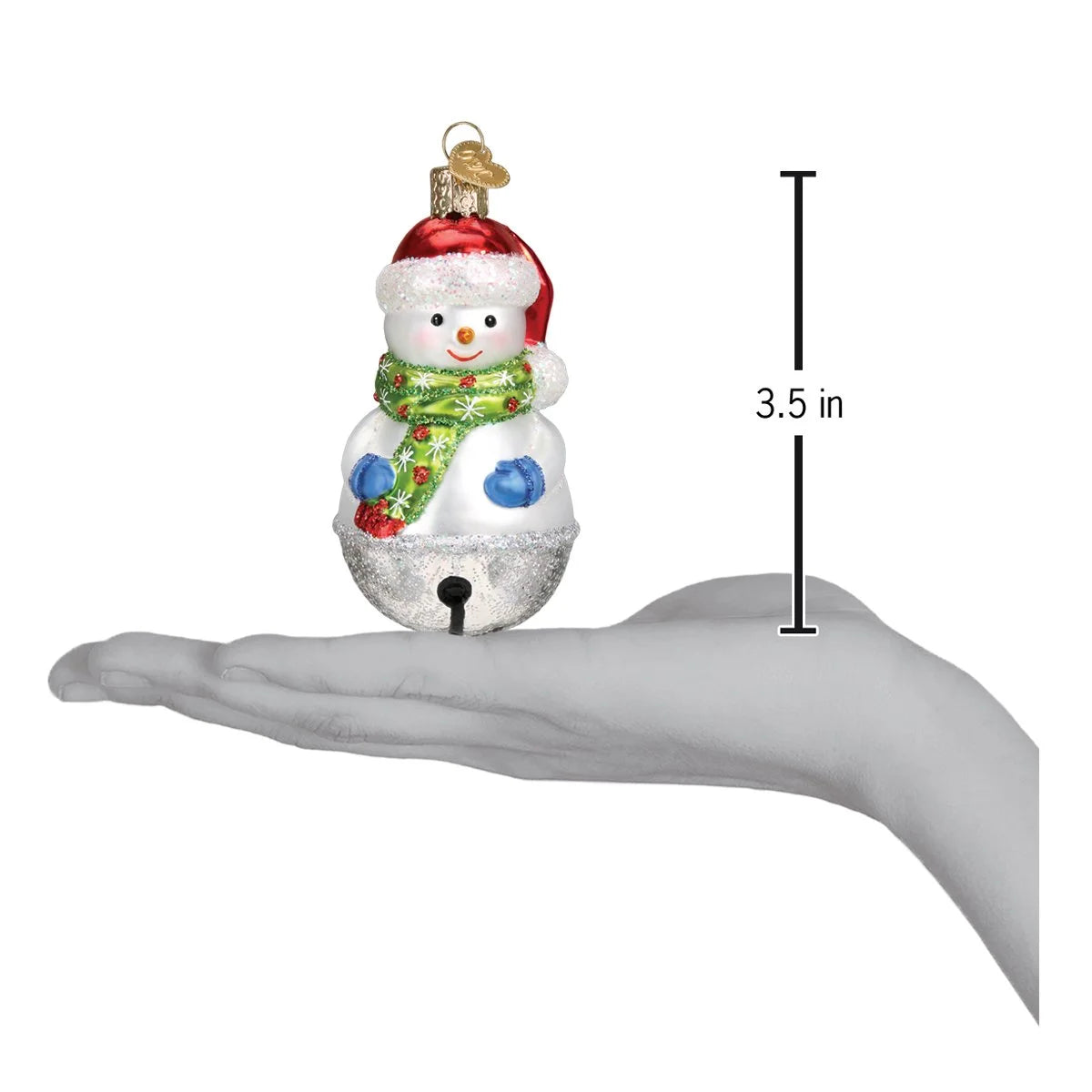 Old World Christmas - Jingle Bell Snowman