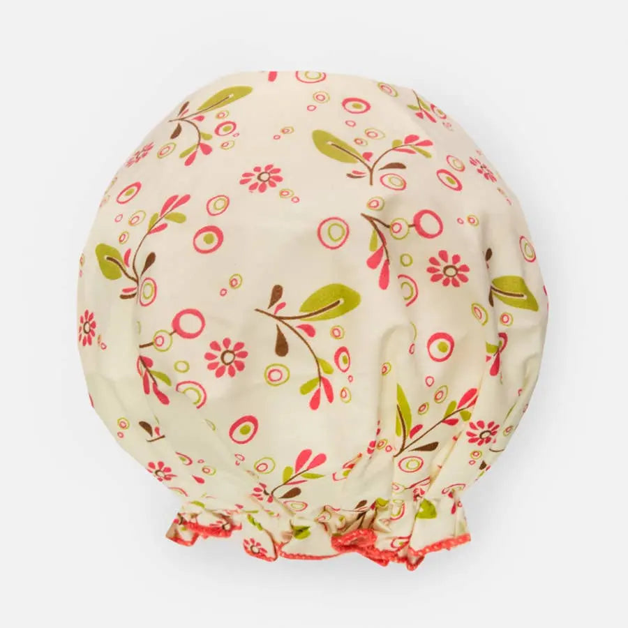 Fashionable Bouffant Shower Cap - Waterproof Hair Protection