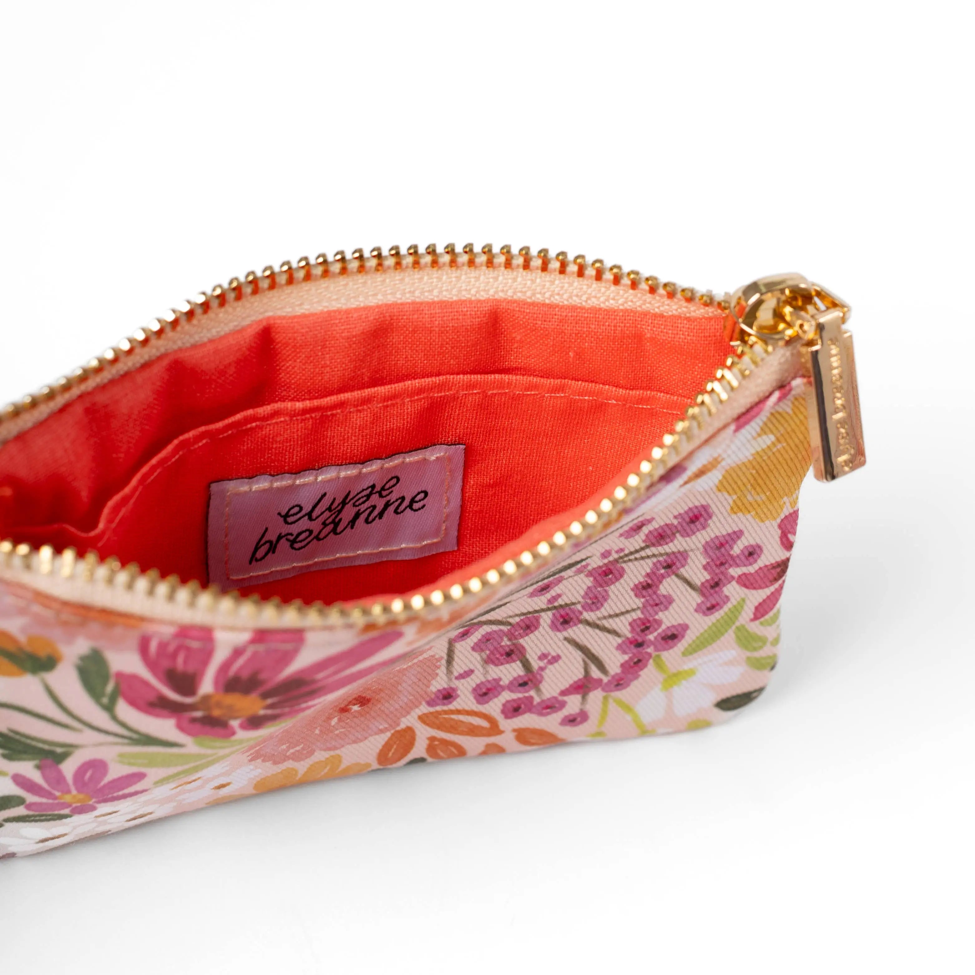 Primrose Petals Coin Pouch with Inner Pocket