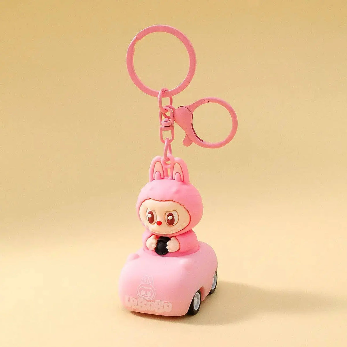 Little Monster Cartoon Keychain - Flocking Pendant Gift – Jenny's