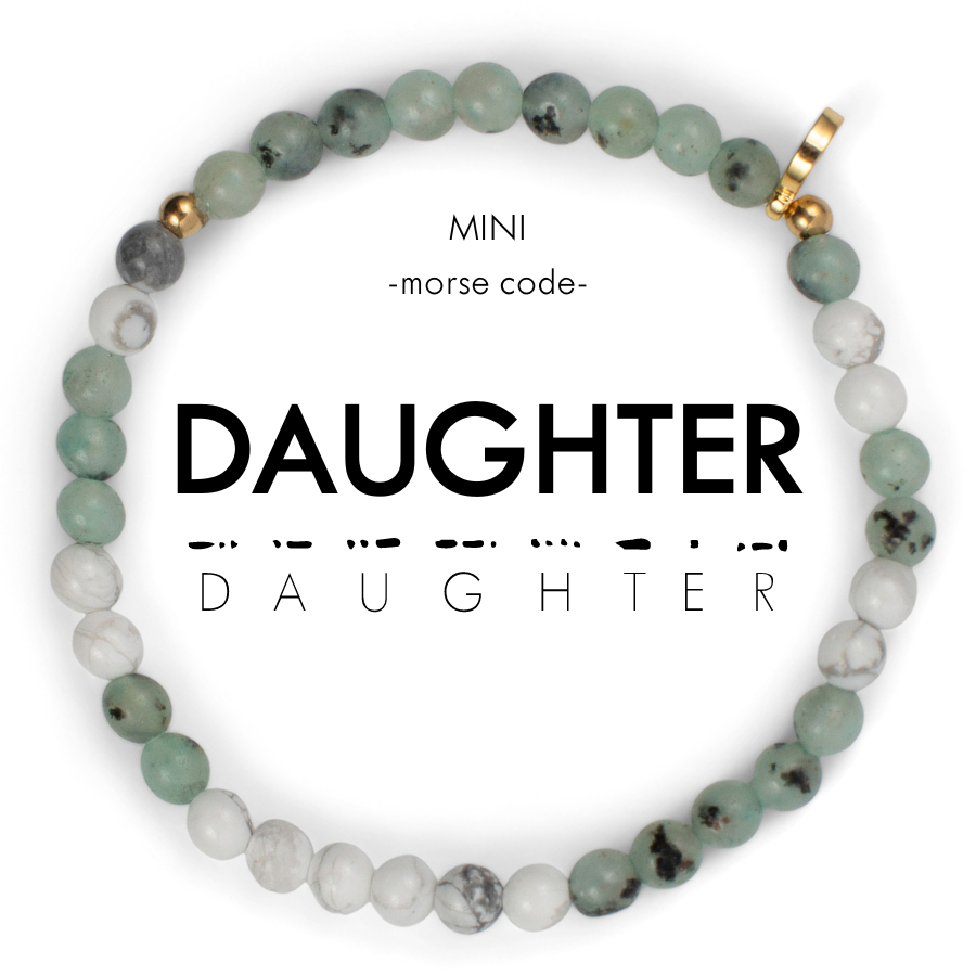 ETHICGOODS - MINI Morse Code Bracelet | DAUGHTER