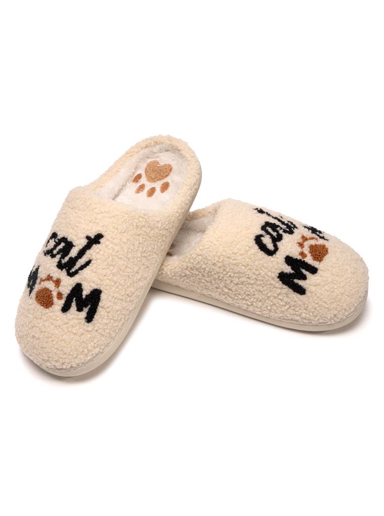 Living Royal - Cat Mom Slippers: