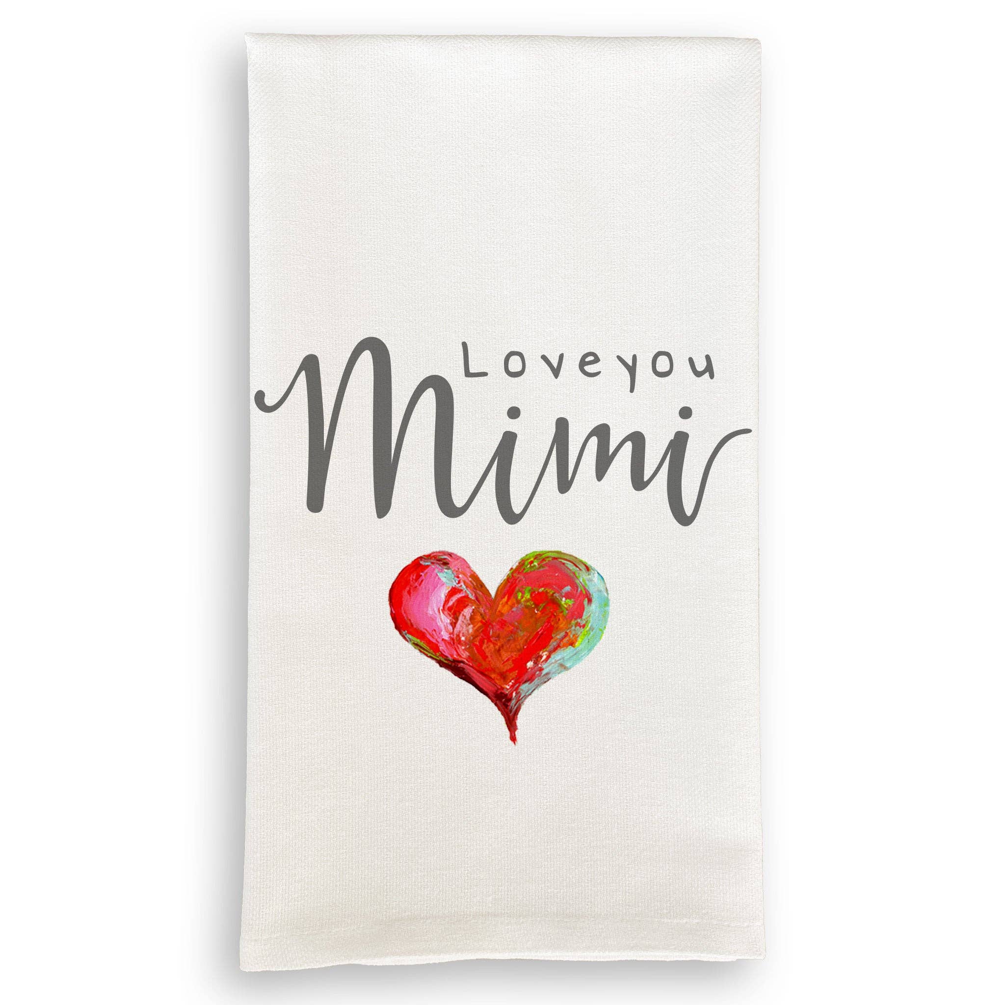 French Graffiti - Love You Mimi: Dishtowel