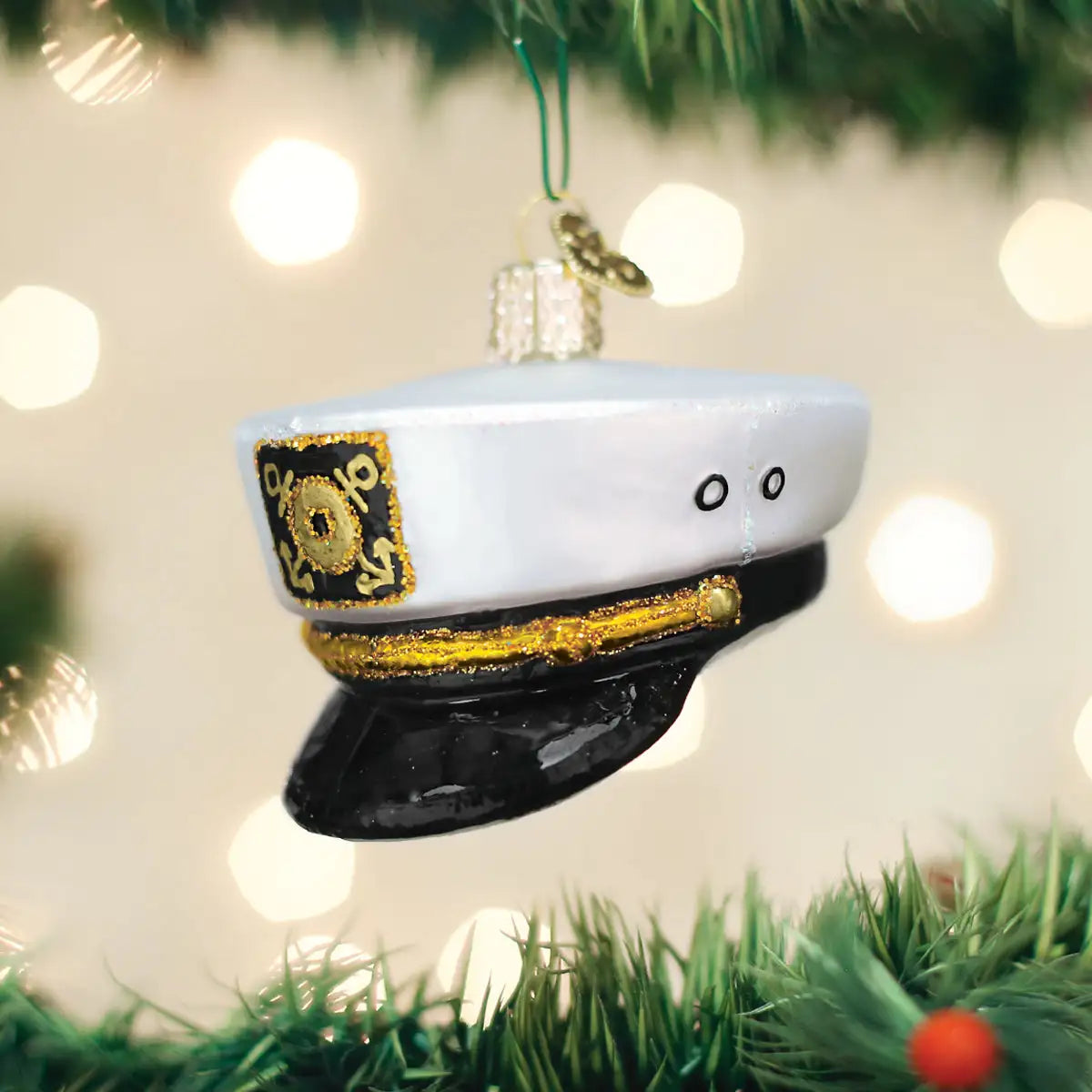 Old World Christmas  - Captain's Cap Ornament