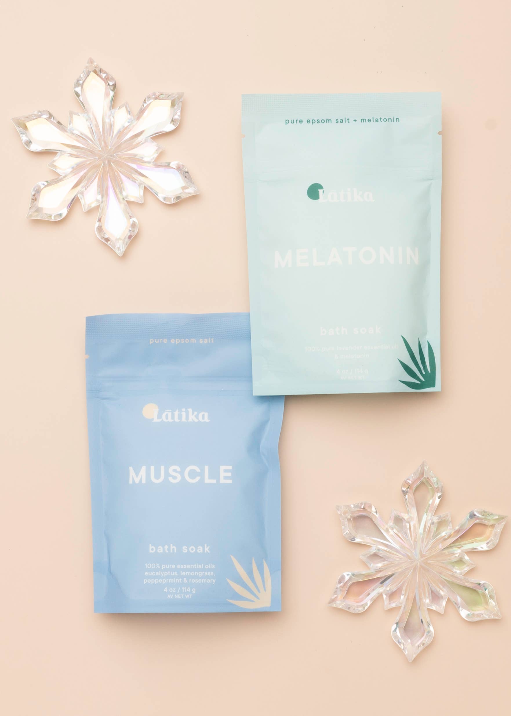 Muscle Relief Epsom Salt Bath Soak - Eucalyptus & Peppermint Essential Oils