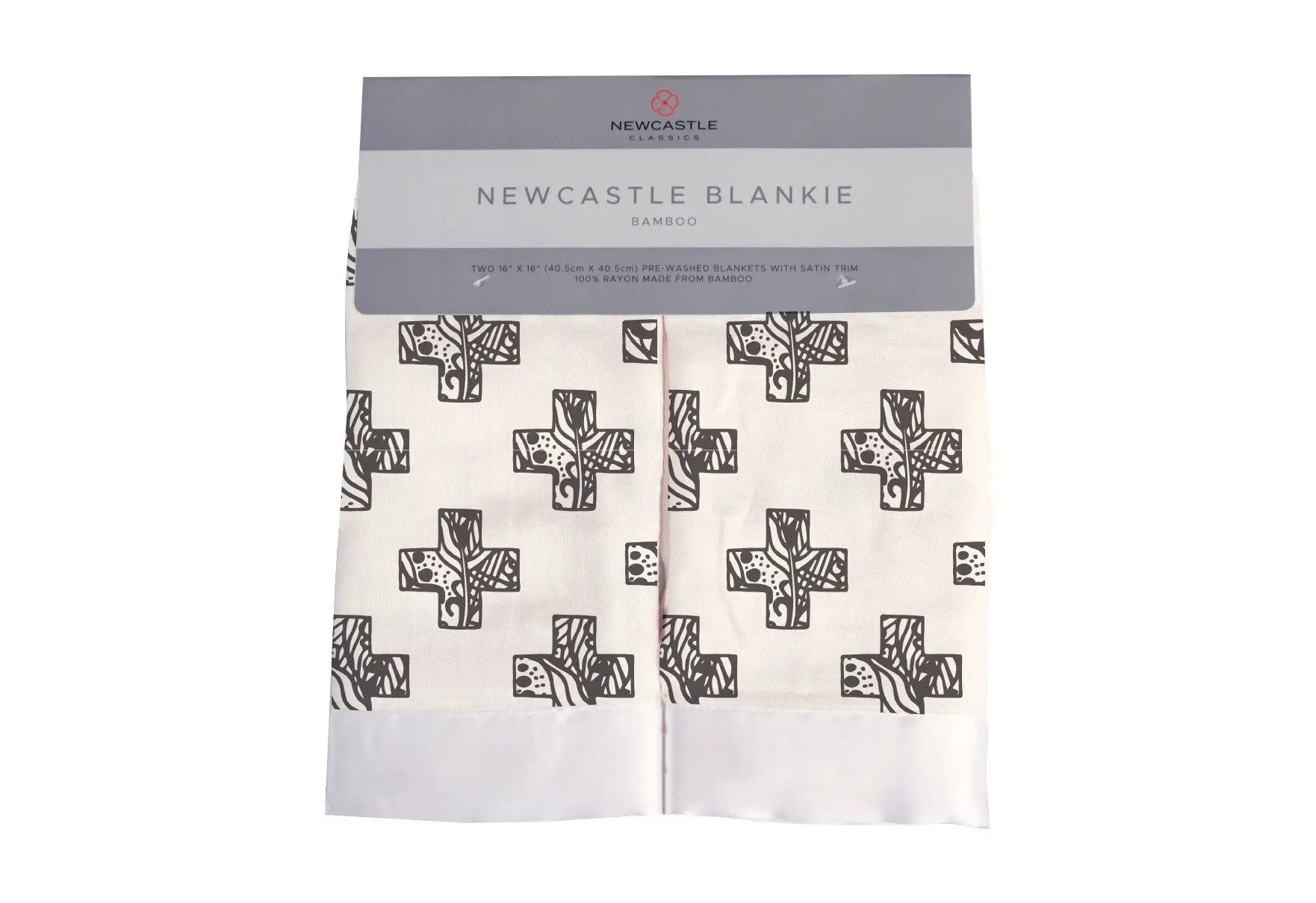Nordic Stamp Bamboo Muslin Security Blankie Newcastle Classics