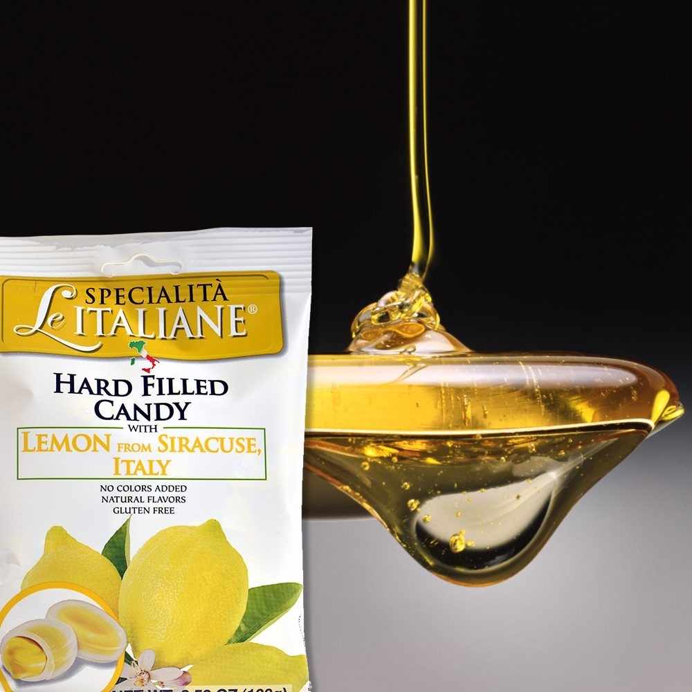 Le Specialità Italiane Hard Candy with Lemon, 3.52 oz. - Clearance