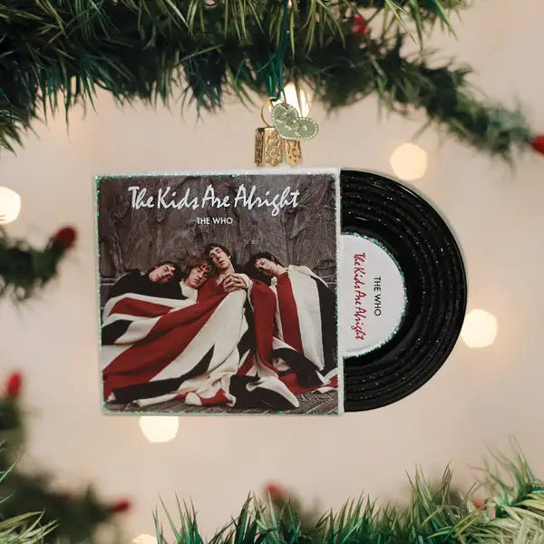 Old World Christmas - The Kids Are Alright Who Album Ornament